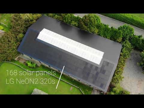 LG NeON2 320 Rooftop Solar in Woodway, WA by Artisan Electric Inc.