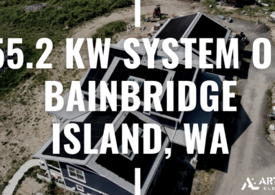 55.2 kW Q-Cells Solar PV System in Bainbridge Island, WA