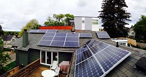 5.72 kW Solar PV array in Seattle, Washington