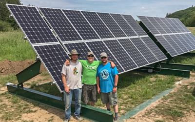 Backyard Solar Panels