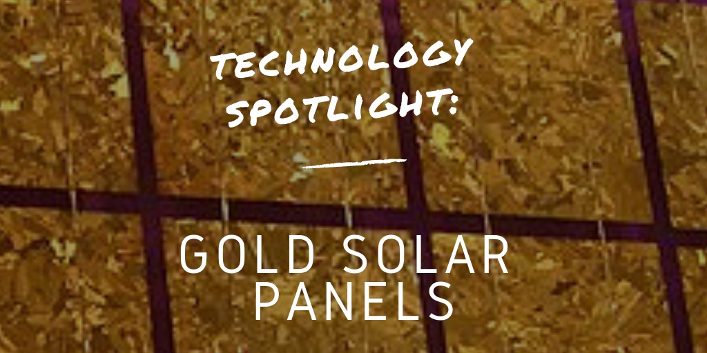 Gold Solar Panels