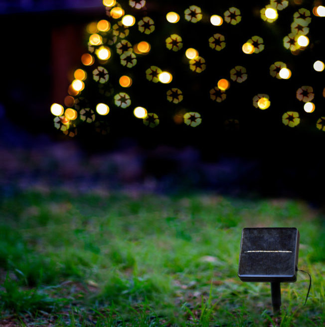 solar tree lights