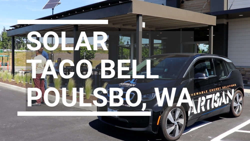 Solar Taco Bell Poulsbo WA