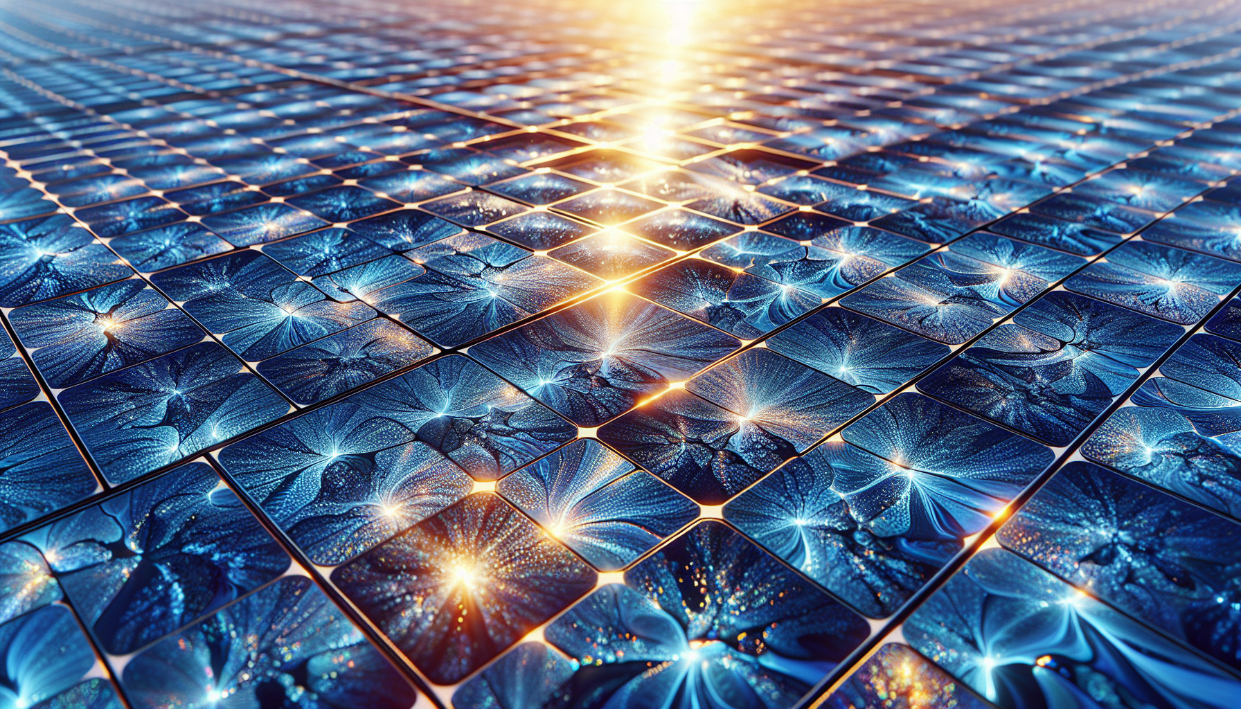 Blue Solar Panels: Polycrystalline Technology